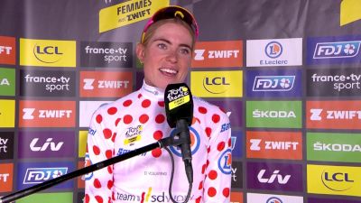 Demi Vollering Had Hoped For More, But Satisfied With KOM Win In Tour De France Femmes