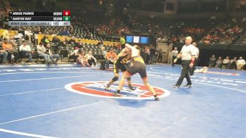 157 Class 2 lbs Cons. Round 2 - Amos Parks, Oak Grove vs Austin Ray, Sullivan