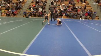 75 lbs Cons. Round 3 - Bryer Milbrandt, Built Tough Wrestling Club vs Brogan Lange, Caledonia