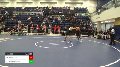 285 lbs Consi Of 8 #1 - Angelo Franco, Victor Valley vs Javier Montoya, Palomar