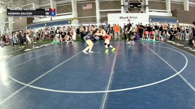 130 lbs Champ. Round 2 - Madeline Halligan, Utah vs Xiomara Gallego, California