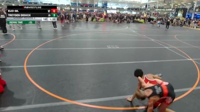 106 lbs Champ. Round 2 - Elio Gil, Unattached vs Treyden Diduch, Alber Athletics