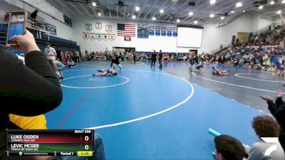 78 lbs Champ. Round 1 - Levic McGee, Touch Of Gold WC vs Luke Ogden, Cowboy Kids WC