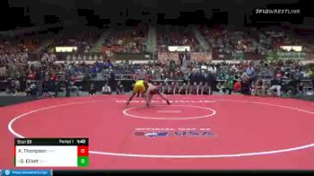 160 lbs Champ. Round 1 - Sam Elliott, Buhler vs Ke`Rel Thompson, Pratt