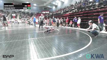 57-62 lbs Rr Rnd 3 - Sunni Booth, Sperry Wrestling Club vs Nevalee Petty, Skiatook Youth Wrestling