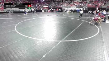 D1-126 lbs Champ. Round 1 - Patrick Skrundz, Burlington vs Deuce Sharp, West Allis Central
