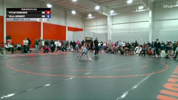 110 lbs Semifinal - Kylie Robledo, Baker vs Ella Neibert, Unattached