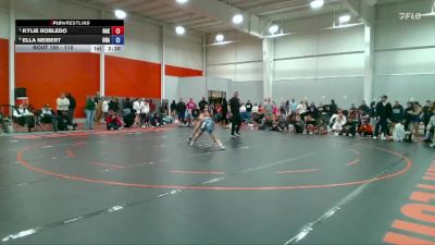 110 lbs Semifinal - Kylie Robledo, Baker vs Ella Neibert, Unattached