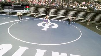 5A 130 lbs Semifinal - Abbie Colvin, Roy vs Hailey Fisher, Box Elder