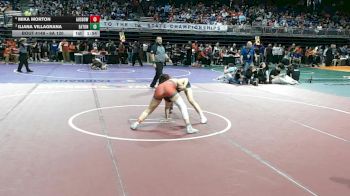 6A 120 lbs Quarterfinal - Iliana Villagrana, Northwest Eaton vs Mika Morton, Austin Bowie