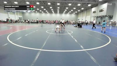 65 lbs Rr Rnd 2 - Kamden Maloney, TNWC Rideout - EL vs Cole Eggers, Gold Standard Black - EL