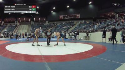 141 lbs Champ. Round 1 - Isaiah Gray, Andrew College vs Ethan Rose, Marian University