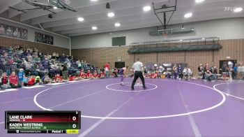 105 lbs Round 1 (6 Team) - Kaden Westring, Saratoga Middle School vs Lane Clark, Herders