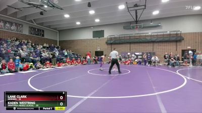 105 lbs Round 1 (6 Team) - Kaden Westring, Saratoga Middle School vs Lane Clark, Herders