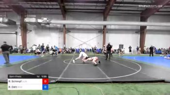 132 lbs Semifinal - Ryan Schimpf, Underground Wrestling Club vs Ryan Datz, Seagull Wrestling Club