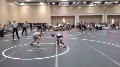 72 lbs Quarterfinal - Christiana Freeman, Rancho Bernardo WC vs Gwen Briggs, Inland Elite