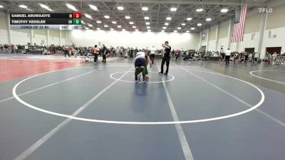 182 lbs Consi Of 32 #2 - Samuel Aruwajoye, RI vs Timothy Kessler, OH