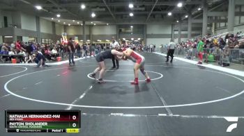 190 lbs Quarterfinal - Payton Sholander, South Central Punishers vs Nathalia Hernandez-Martinez, Red Storm