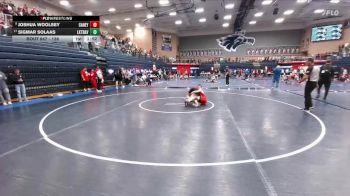 138 lbs Cons. Round 1 - Joshua Woolsey, Conroe Caney Creek vs Sigmar Solaas, Austin Lake Travis