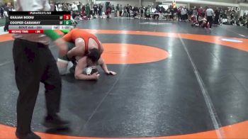 285 lbs Semifinal - Cooper Caraway, UW Parkside vs Giulian Bodiu, Findlay