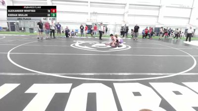 S-114 lbs 3rd Place - Alexander Whitted, TN vs Kieran Mullin, OH