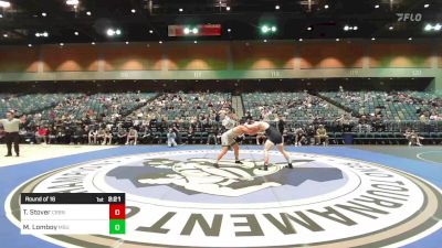 197 lbs Round Of 16 - Tyson Stover, Corban vs Misha Lomboy, Michigan State