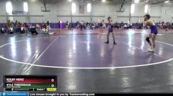 125 lbs Cons. Round 2 - Kolby Heinz, Loras vs Kyle Thibodeaux, Iowa Wesleyan