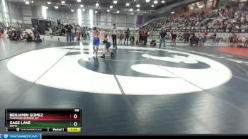 103-109 lbs Round 2 - Gage Lane, INWTC vs Benjamin Gomez, Takedown Express WC