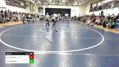 106 lbs Quarterfinal - Austin White-Ortiz, Oceanside vs Preston Garland, Mt. Blue