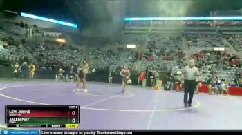 106 lbs Semifinal - Jalen May, Peru vs Levi Johns, Bluffton