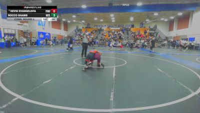 126 lbs Cons. Round 5 - Kevin Evangelista, Paramount vs Rocco Shams, Westlake