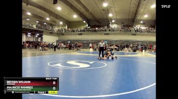 95 lbs Quarterfinal - Bryden Wojahn, Missouri vs Mauricio Ramirez, Titan Wrestling Institute