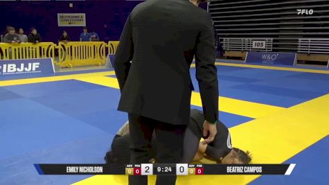 Beatriz Campos vs Emily Nicholson 2025 Pan IBJJF Jiu-Jitsu No-Gi Championship