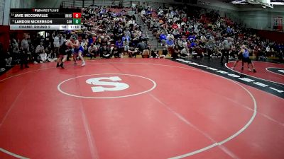 189 lbs Champ. Round 2 - Landon Nickerson, Corry Area Hs vs Jake Mcconville, United Hs
