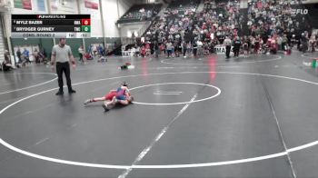60 lbs Cons. Round 2 - Brydger Gurney, Torrington Wrestling Club vs Mylz Bazer, Nebraska Wrestling Academy