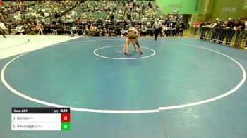 100 lbs Consi Of 8 #2 - Jaelynn Serna, Apple Valley vs Ella Kavanagh, Douglas