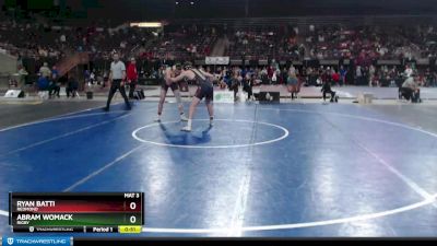 182 lbs Cons. Round 3 - Abram Womack, Rigby vs Ryan Batti, Redmond