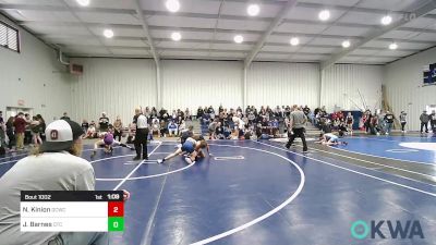 119 lbs Rr Rnd 1 - Noah Kinion, Dark Cloud Wrestling Club vs J.J. Barnes, Owasso Takedown Club