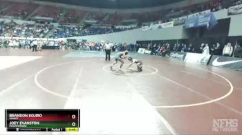 6A-113 lbs Cons. Round 5 - Joey Evanston, Mountainside vs Brandon Kojiro, Sunset