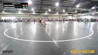 101 lbs Round Of 32 - Jaxon Sanchez, Reign WC vs Corban Barker, Jackson County Wrestling Club