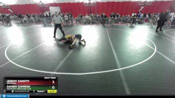 95-97 lbs Round 2 - Damien Damrow, Waukesha Wrestling Club vs Jeremy Zanotti, Wisconsin