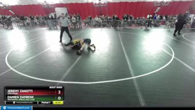 95-97 lbs Round 2 - Damien Damrow, Waukesha Wrestling Club vs Jeremy Zanotti, Wisconsin