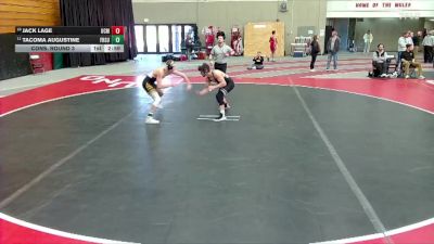 141 lbs Cons. Round 3 - Tacoma Augustine, Fort Hays State vs Jack Lage, University Of Central Missouri