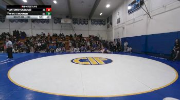 289 lbs Cons. Round 2 - Antonio Cabanas, JFK vs Wyatt Mosher, Shasta