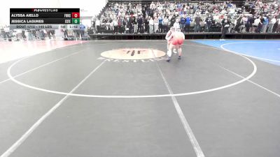 140 lbs Round Of 16 - Alyssa Aiello, Force Wrestling Club vs Jessica Lagunes, Estebuilt WC