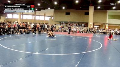 126 lbs Round 1 (6 Team) - Manuel Flores-Bueno, Skull & Crossbones vs Alejandro Edoria, All American WC
