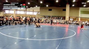 126 lbs Round 1 (6 Team) - Manuel Flores-Bueno, Skull & Crossbones vs Alejandro Edoria, All American WC