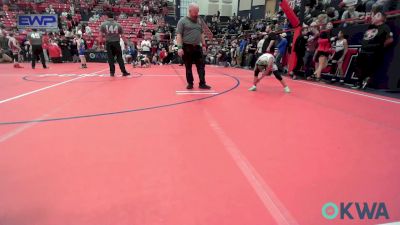 67 lbs Consolation - Dawson Long, Standfast OKC vs Moxx Lopez, Rogue Warrior Wrestling