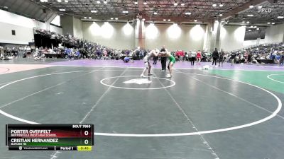 165A Cons. Semi - Porter Overfelt, Bentonville West High School vs Cristian Hernandez, Buford HS