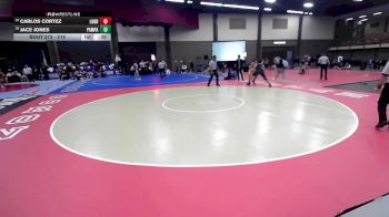 215 lbs Cons. Round 2 - Carlos Cortez, Lubbock vs Jace Jones, Pampa